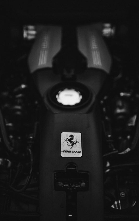 Ferrari V8 Artwork