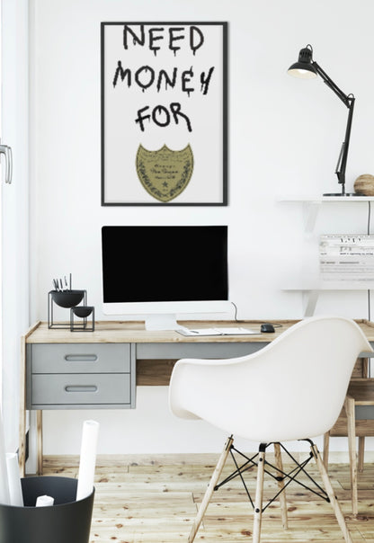 Need Money for Dom Perignon ArtWork