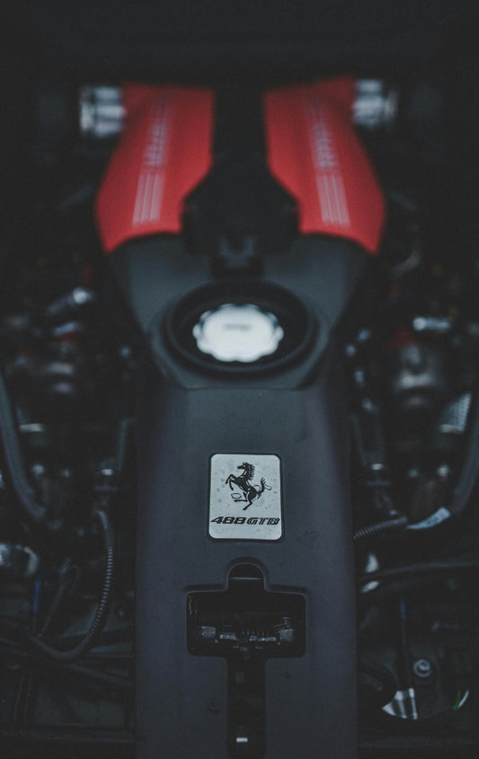 Ferrari V8 Artwork